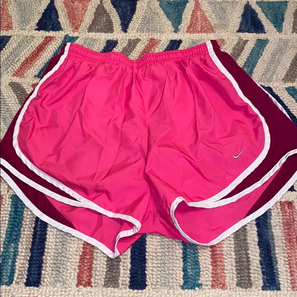 Pink Nike Running Shorts